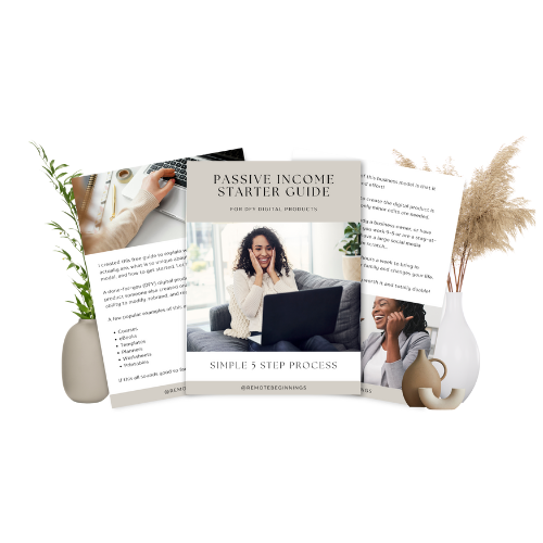 Passive Income Starter Guide